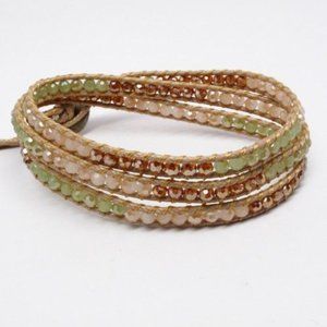 NEW Handmade 3 Wraps Bracelet